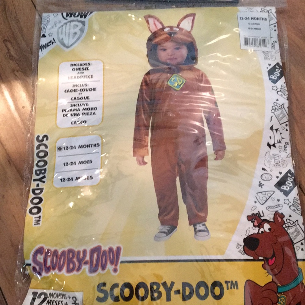 Scooby-Doo Costume Size 12-24 months